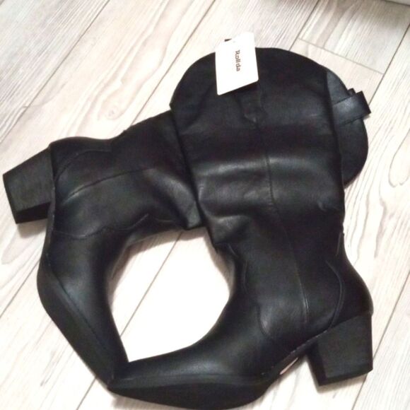 (RCC292)  Rollda Cowboy Western Boots with Chunky Heel Sz 9.5 - Picture 11 of 13